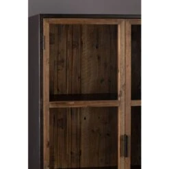 Vitrine 2 Portes En Bois Recyclé -Mobilier De Maison 2d32387799d643ba8ab5f4892ac89907