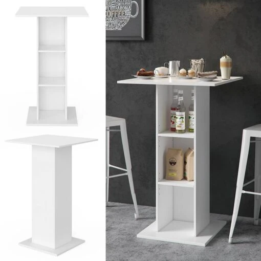 Table De Bar Redeo Blanc -Mobilier De Maison 3675d1d593cc4c55b75235a553c6b527