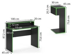 Bureau Ordinateur Kron Noir/vert Set 2 -Mobilier De Maison 36e7967a996f4487a62c6609a2d61c40.cropped 39 165 915 693.processed