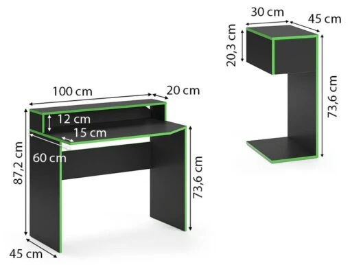 Bureau Ordinateur Kron Noir/vert Set 2 -Mobilier De Maison 36e7967a996f4487a62c6609a2d61c40.cropped 39 165 915 693.processed