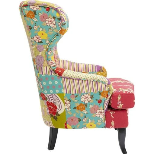 Fauteuil Wing Patchwork -Mobilier De Maison 3ae6e53df2684592a2a7882d98c94488