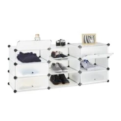 Meuble à Chaussures Avec 10 Casiers -Mobilier De Maison 3bd2813eb67a421ba50e3ed7d6a74b95