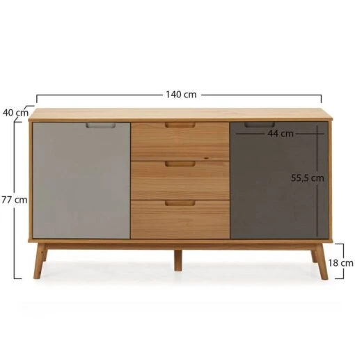 Buffet Bruce 3 Tiroirs Et 2 Portes -Mobilier De Maison 3c64617675df4b8bb8469cfd67ac118d