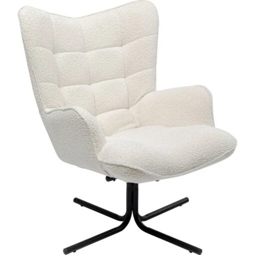 Fauteuil Pivotant Oscar Boucle -Mobilier De Maison 3cde4a3dd6314f66ad14a5f5605866e6