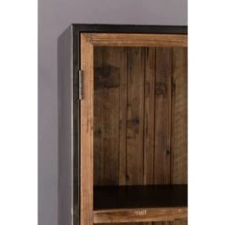 Vitrine 2 Portes En Bois Recyclé -Mobilier De Maison 427ef4f628794533be9baa5172a8486b