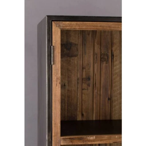 Vitrine 2 Portes En Bois Recyclé -Mobilier De Maison 427ef4f628794533be9baa5172a8486b