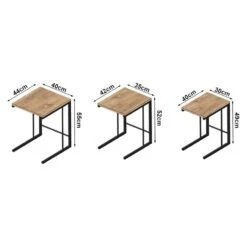 Set De 3 Tables D'appoint Jakobstad -Mobilier De Maison 42cf8e5fe7a5416788f7c6cf912485f1