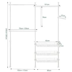 Rangement Pour Vêtement FRG34-SCH -Mobilier De Maison 43730fec629449cd81b8052a038ccefd