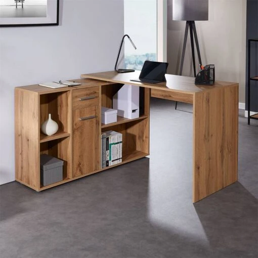 Bureau Chêne Sauvage CARMEN -Mobilier De Maison 44d24492642b4f73844f5edf11f18628