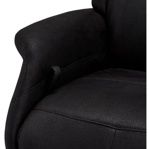 Fauteuil Relax Delta Noir -Mobilier De Maison 4545ada911324cdeb5aef3ae132c234c