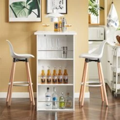 Table Haute Table De Bar FWT17-W -Mobilier De Maison 45e760cd838c4340a31c4595f40b61f2