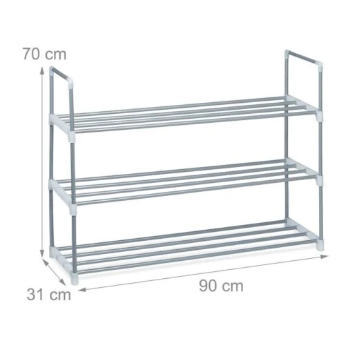 Meuble à Chaussures 3 étages -Mobilier De Maison 472773c63b6d4ca39bb85572bdb36b06