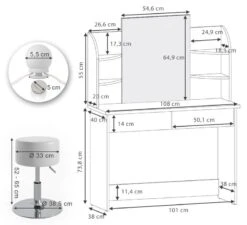 Coiffeuse Charlotte Avec Tabouret Et LED -Mobilier De Maison 496a9668bd07463383730bd09900ac59.cropped 16 55 972 885.processed