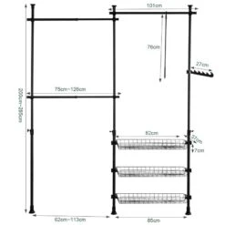 Rangement Pour Vêtement FRG34-SCH -Mobilier De Maison 51805b87c47e44b5aa3935f4c5bc02c2