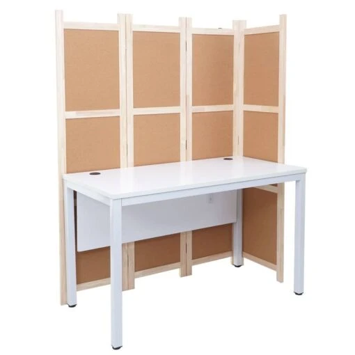 Bureau MCW-E94 Avec Cloison Séparation -Mobilier De Maison 53e6699faf264d1587bce00e9946279c