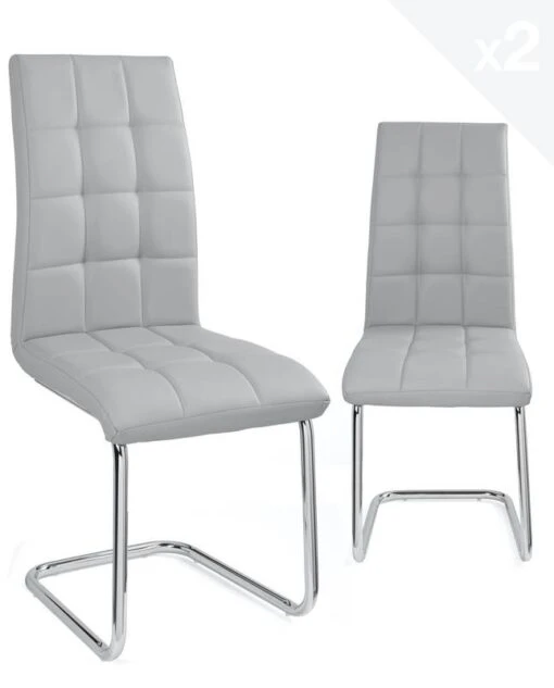 Chaise Salle A Manger MAXI (lot De 2) -Mobilier De Maison 5592c276d295478ab926e07256fb57ab