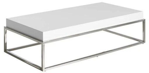 Table Basse En Bois Blanc Et Acier -Mobilier De Maison 5f8305bbcf39408283cb1f15efc2e1a4.cropped 41 294 908 444.processed