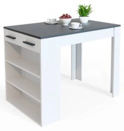 Table De Bar Repose Blanche/anthracite -Mobilier De Maison 5f99b68256af471b88e2a528c471b3cc.cropped 57 35 875 927.processed