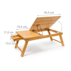 Table Pliante Ordinateur Portable Bambou -Mobilier De Maison 6145440a0eee4d9ea6366cdb08d50101