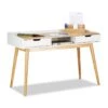 Bureau En Bois Scandinave Avec 2 Tiroirs -Mobilier De Maison 6a8b2ddadf1b4c4ca48f9eeb5efc935d