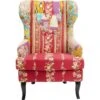 Fauteuil Wing Patchwork -Mobilier De Maison 6ec3eb4cc7b542a58e0cdcccd90fd10e