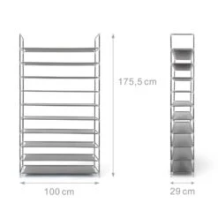 Étagère à Chaussures XXL 50 Paires -Mobilier De Maison 73b9a5d177894c3a8d84638e3a9e23df