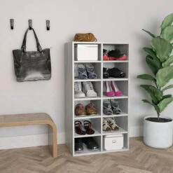 VIDAXL Étagère à Chaussures -Mobilier De Maison 74efe539a71a413e82ee9c8298e4205c