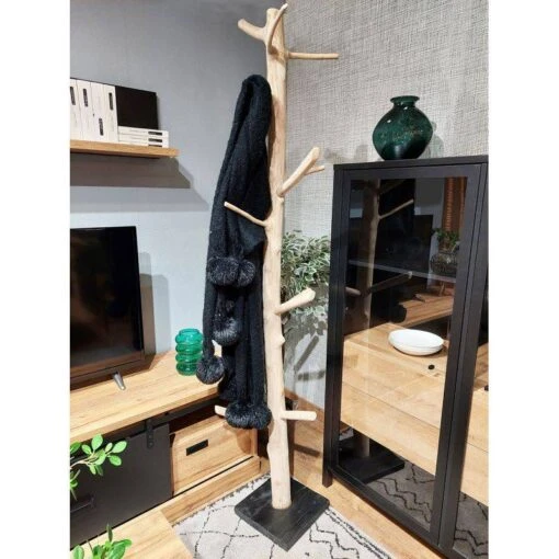 Porte-manteau Arbre Bois De Teck - EOLE -Mobilier De Maison 78130e92c15949379268ab4e81f59c72