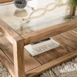 Table Basse 1 Plateau Verre -Mobilier De Maison 78c5514e4d124124ae8f0cc11252ed1a