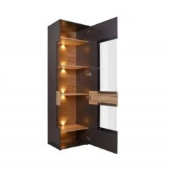 Colonne Vitrine 1 Porte Ouverture Droite -Mobilier De Maison 7d475ace566a403d83a5edc3acdebb72