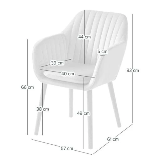 Chaises à Accoudoirs TILANDA -Mobilier De Maison 8000001097 230703 500 SKETCH DETAILS P000000008000001097 sketch