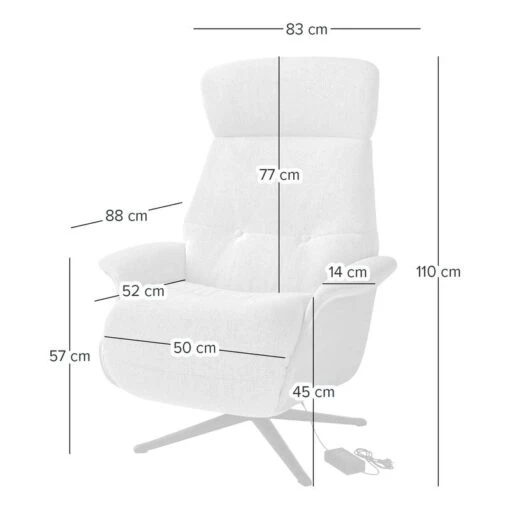 Fauteuil Relax Anderson III -Mobilier De Maison 8000017559 230328 500 SKETCH DETAILS P000000008000017559 sketch