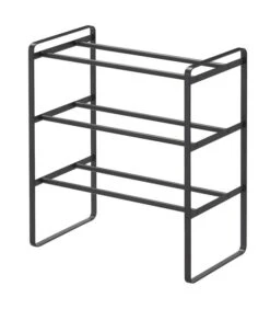 Yamazaki Etagère à Chaussures Noire Extensible -Mobilier De Maison 8262fc5fe9034f2ea62dc967e77b9e06