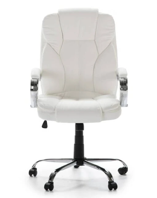 Fauteuil De Bureau Nixon Blanc -Mobilier De Maison 829c43c6744f4c66a2c0a51ce6015cd4