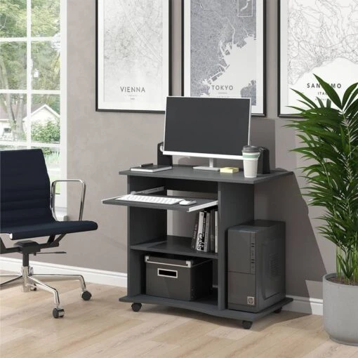 Bureau Ordinateur Harm Anthracite -Mobilier De Maison 8514a8ec3f8a499ca5a447147d87beb2