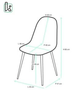 Chaise Patchwork NOVA (lot De 2) -Mobilier De Maison 8783291078c34bc0878e2953ae0b7394