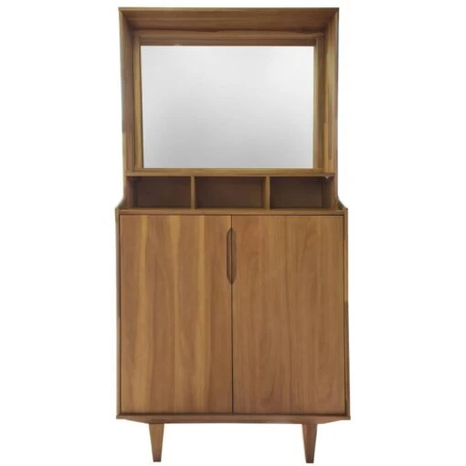 Meuble D'entrée Acacia 2 Portes 1 Miroir -Mobilier De Maison 87e4712f2bb94430a6e401b71183aea0