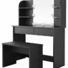 Coiffeuse Charlotte Noir, Banc & LED -Mobilier De Maison 89d066eb746b4a389da8d5f6c9ccfa26.cropped 109 82 702 885.processed