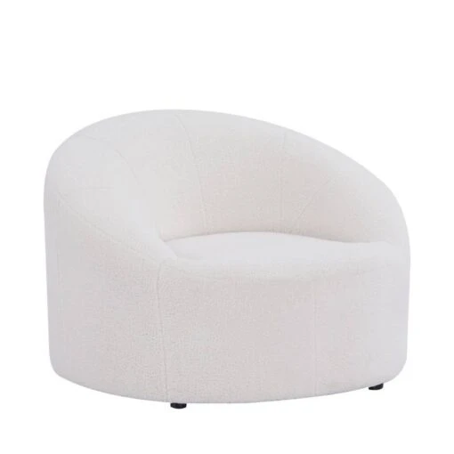 Fauteuil Design En Bouclette Ivoire -Mobilier De Maison 8a926bf2e34647c0b7cc4bc9a2e03e2e