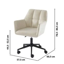 Fauteuil De Bureau MONACO -Mobilier De Maison 8b2eb842fdd14c6caa2dce028d43d824