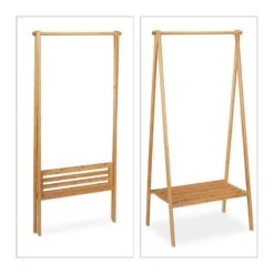 Portant à Vêtements Pliable En Bambou -Mobilier De Maison 8ba0350aa4a144758c547958a18e63c5