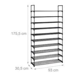 Étagère à Chaussures XXL Modulable -Mobilier De Maison 8e9b4a1585d84a8ca36686acf11878ef