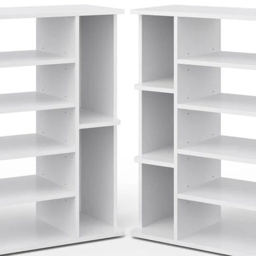 Meuble à Chaussures Levin Blanc -Mobilier De Maison 8f09a7d69e1a4eabb470b8efbd45233d