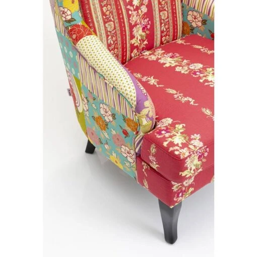 Fauteuil Wing Patchwork -Mobilier De Maison 91c1894fec784b7fa9ff437d74f005dd