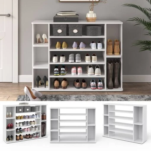 Meuble à Chaussures Levin Blanc -Mobilier De Maison 932571e6cbc74e46a02d23dafe659a33