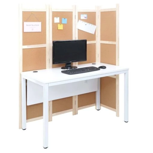 Bureau MCW-E94 Avec Cloison Séparation -Mobilier De Maison 9373d48097054bee85c4380c07ef2652