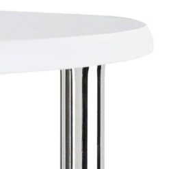 Table D’appoint Blanche 2 Niveaux -Mobilier De Maison 97bd311c9b29445390bb4f9653253255