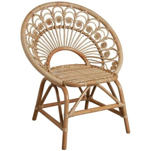 Fauteuil Pétale En Rotin Naturel -Mobilier De Maison 998747e0eefc43b8a8993531f57e4de5