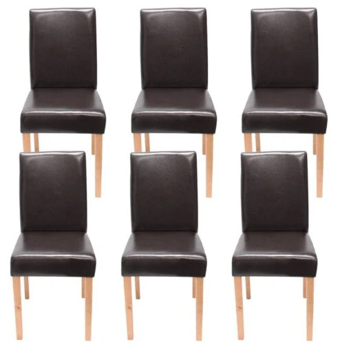 Chaise Littau Simlicuir Lot De 6 -Mobilier De Maison 9d7b7b85bc754a14912399360bc4d972