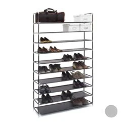 Étagère à Chaussures XXL 50 Paires Gris -Mobilier De Maison 9eb25a33a90a4396823b46125a0720cb